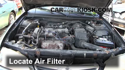 1998 Mazda 626 LX 2.0L 4 Cyl. Air Filter (Engine) Replace